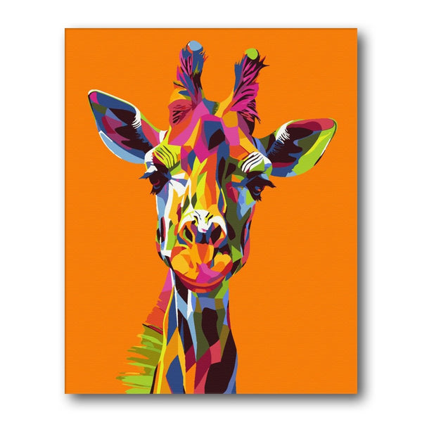 Paint By Numbers Kitisuvio™Animal Series Giraffe No.26 - isuvio