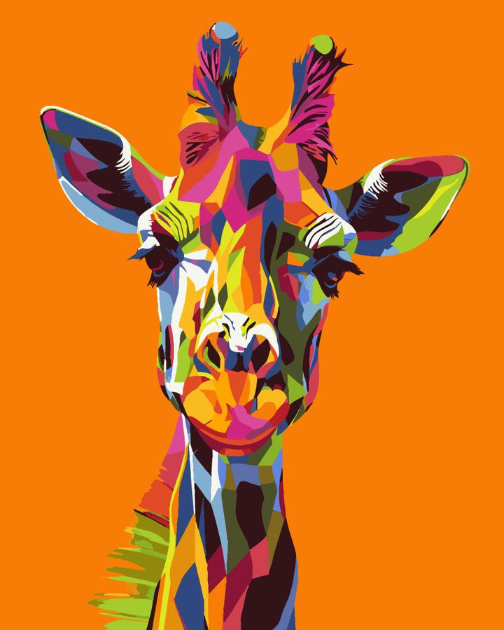 Paint By Numbers Kitisuvio™Animal Series Giraffe No.26 - isuvio