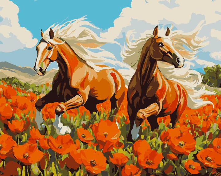 Paint By Numbers Kitisuvio™Animal Series Horse No.248 - isuvio