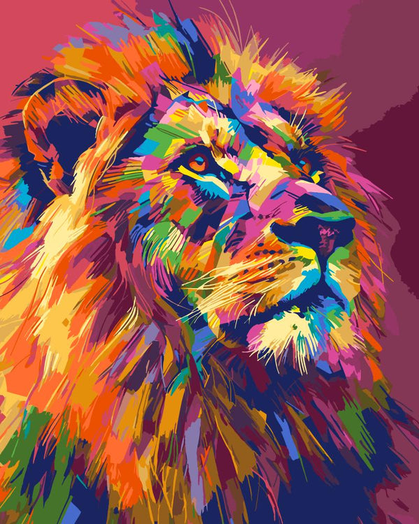 Paint By Numbers Kitisuvio™Animal Series Lion No.35 - isuvio