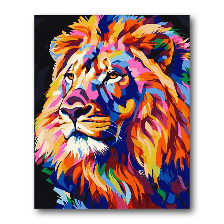 Paint By Numbers Kitisuvio™Animal Series Lion No.36 - isuvio