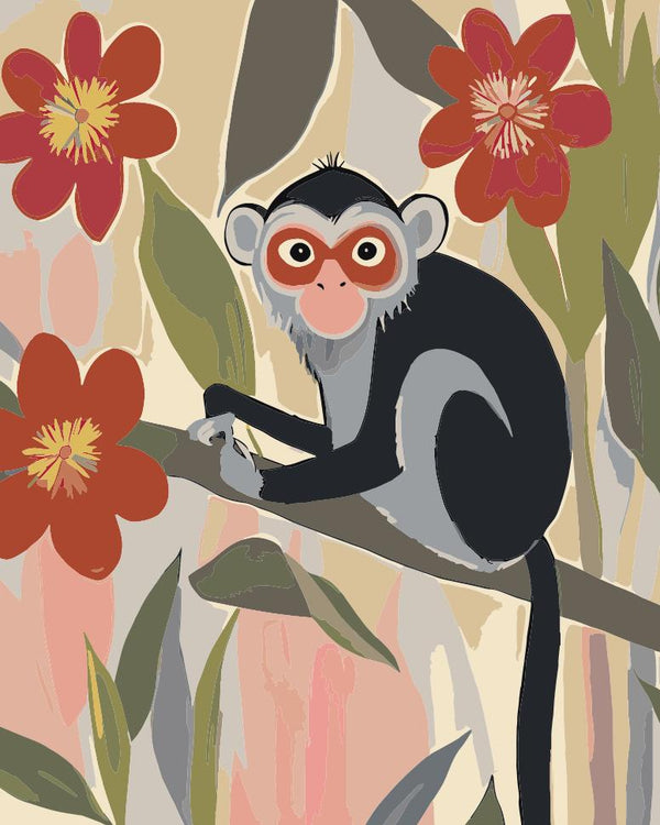 isuvio™Animal Series Monkey No.223 - isuvio