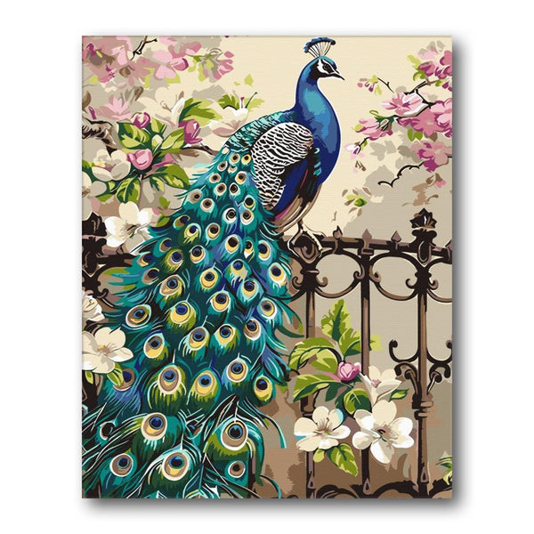 Paint By Numbers Kitisuvio™Animal Series Peacock No.100 - isuvio