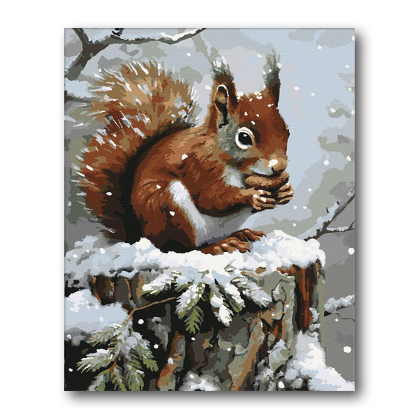 Paint By Numbers Kitisuvio™Animal Series Squirrel No.53 - isuvio
