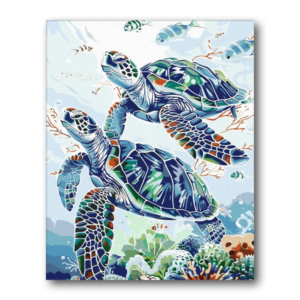 Paint By Numbers Kitisuvio™Animal Series Turtle No.107 - isuvio