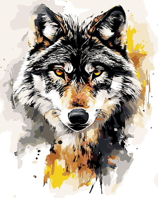 Paint By Numbers Kitisuvio™Animal Series Wolf No.172 - isuvio