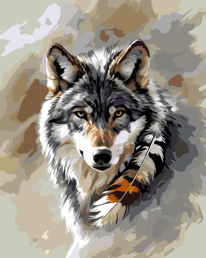 Paint By Numbers Kitisuvio™Animal Series Wolf No.175 - isuvio