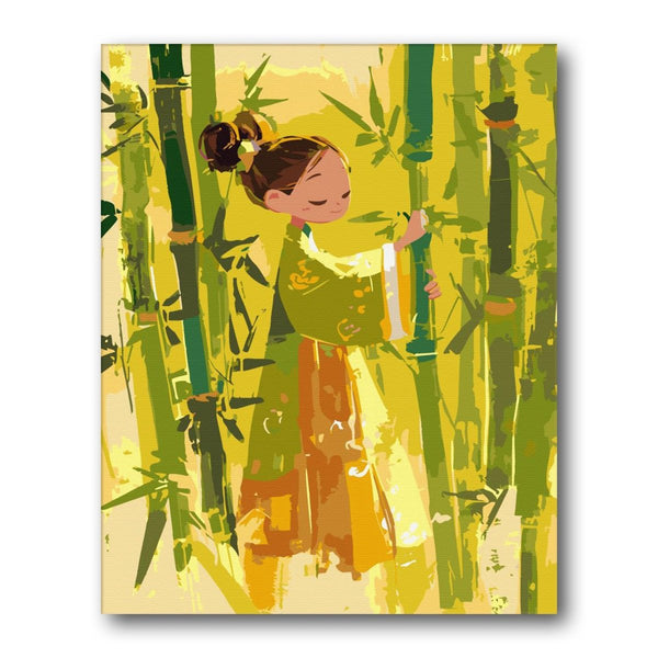 Paint By Numbers Kitisuvio™Chinese Culture Bamboo No.25 - isuvio