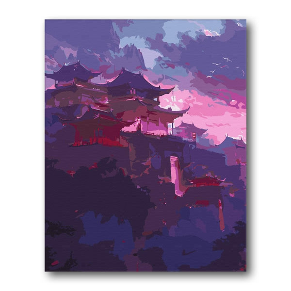 Paint By Numbers Kitisuvio™Chinese Culture Building No.64 - isuvio