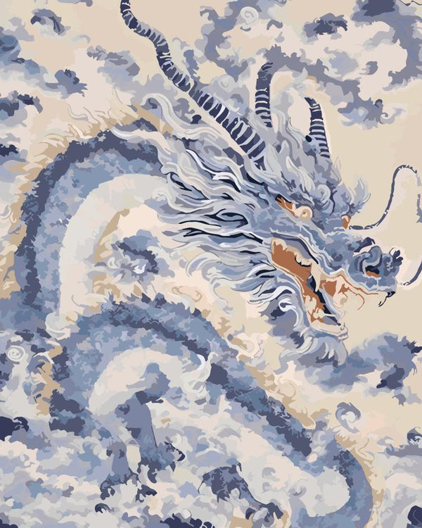 Paint By Numbers Kitisuvio™Chinese Culture Dragon No.4 - isuvio