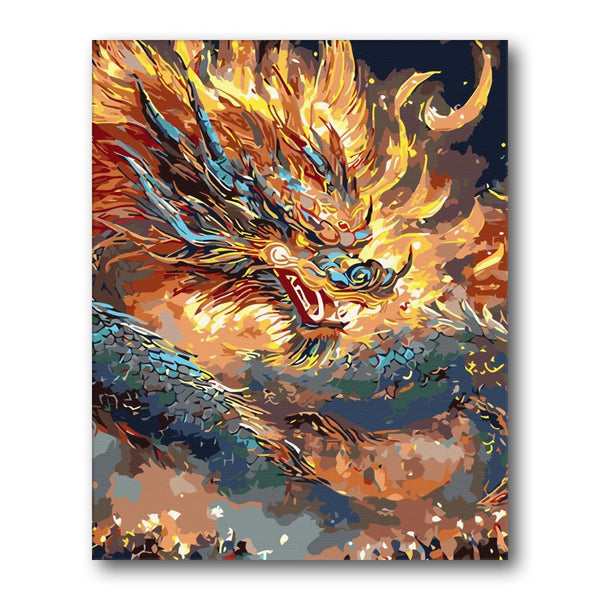 Paint By Numbers Kitisuvio™Chinese Culture Dragon No.40 - isuvio