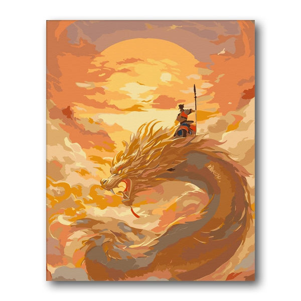 Paint By Numbers Kitisuvio™Chinese Culture Dragon No.43 - isuvio