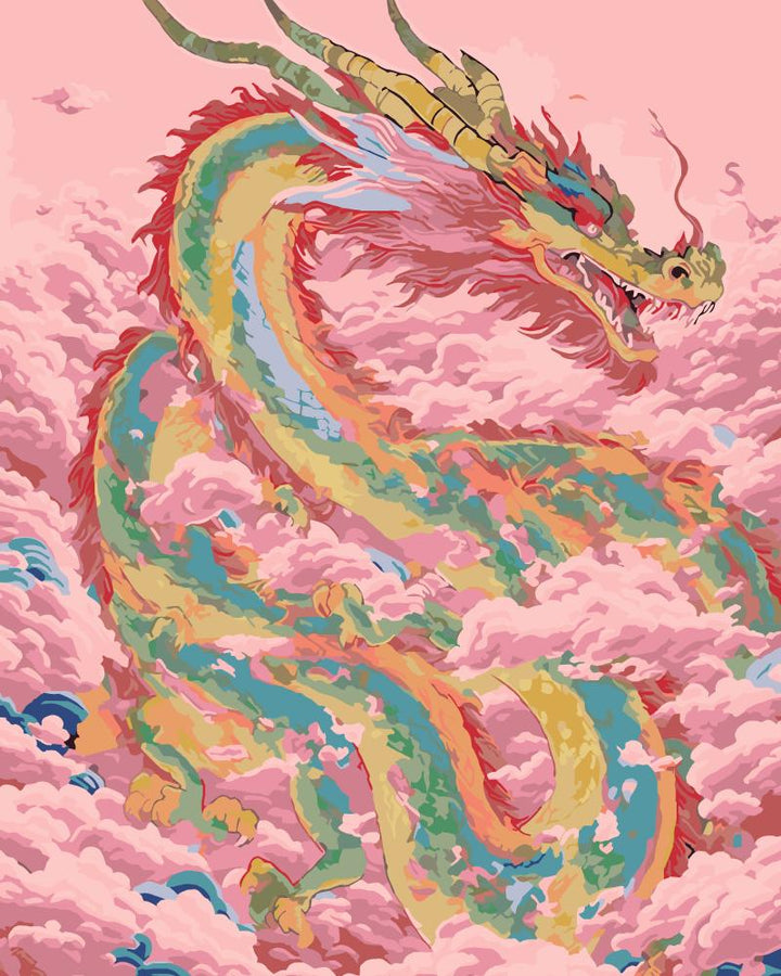 Paint By Numbers Kitisuvio™Chinese Culture Dragon No.45 - isuvio