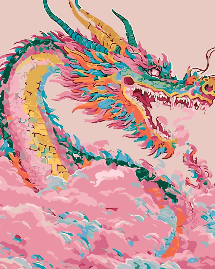 Paint By Numbers Kitisuvio™Chinese Culture Dragon No.49 - isuvio