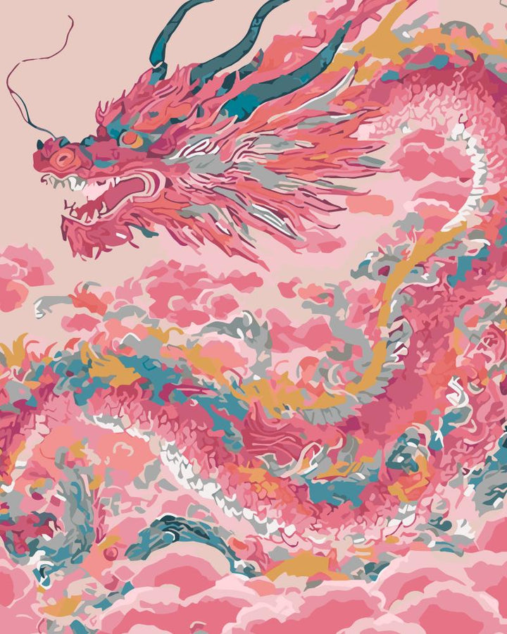 Paint By Numbers Kitisuvio™Chinese Culture Dragon No.5 - isuvio