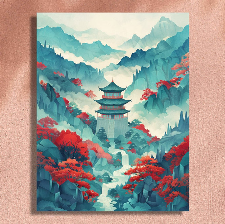 isuvio™Chinese Culture Mount Huangshan No.69 - isuvio