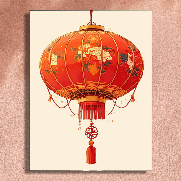 isuvio™Chinese Culture Red Lantern No.18 - isuvio