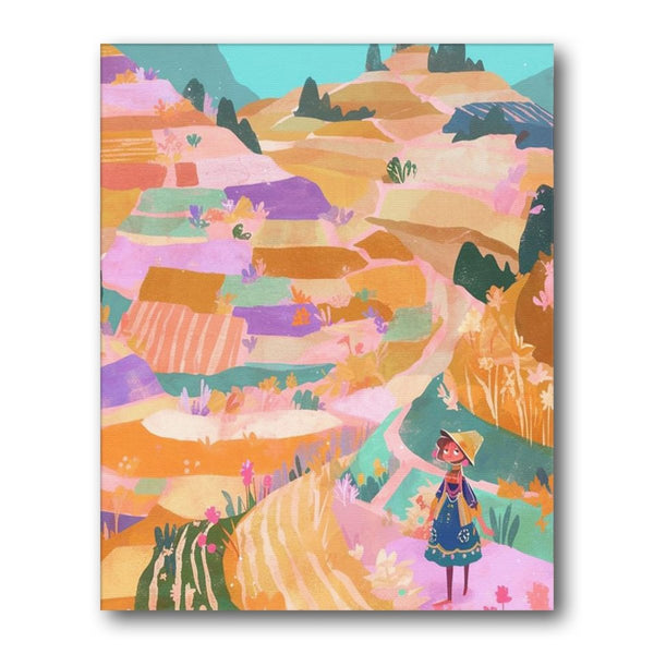 Paint By Numbers Kitisuvio™Chinese Culture Terraces No.73 - isuvio