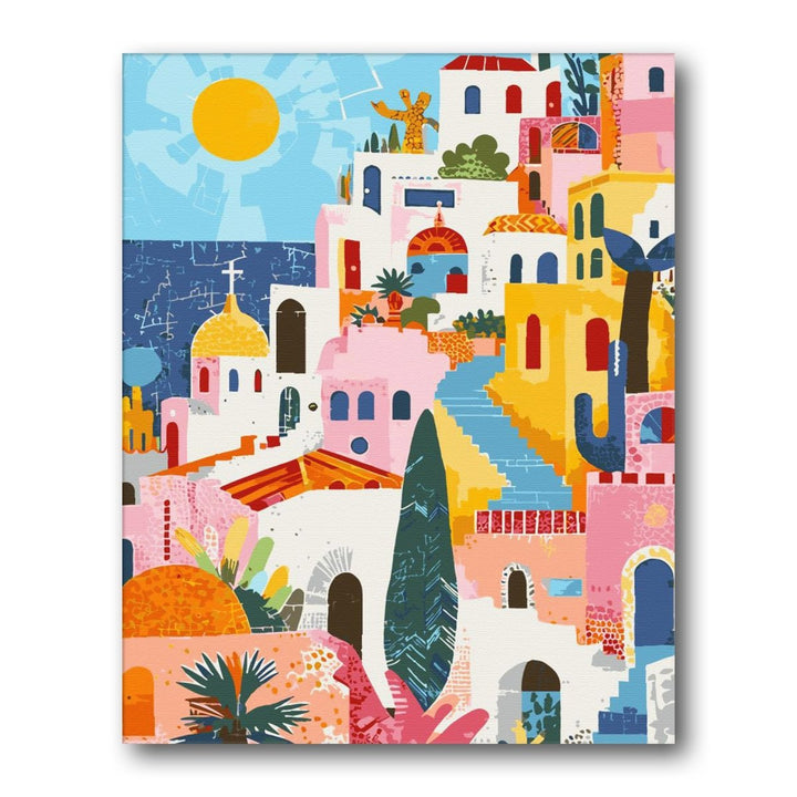 Paint By Numbers Kitisuvio™Cityscape Series Barcelona No.2 - isuvio