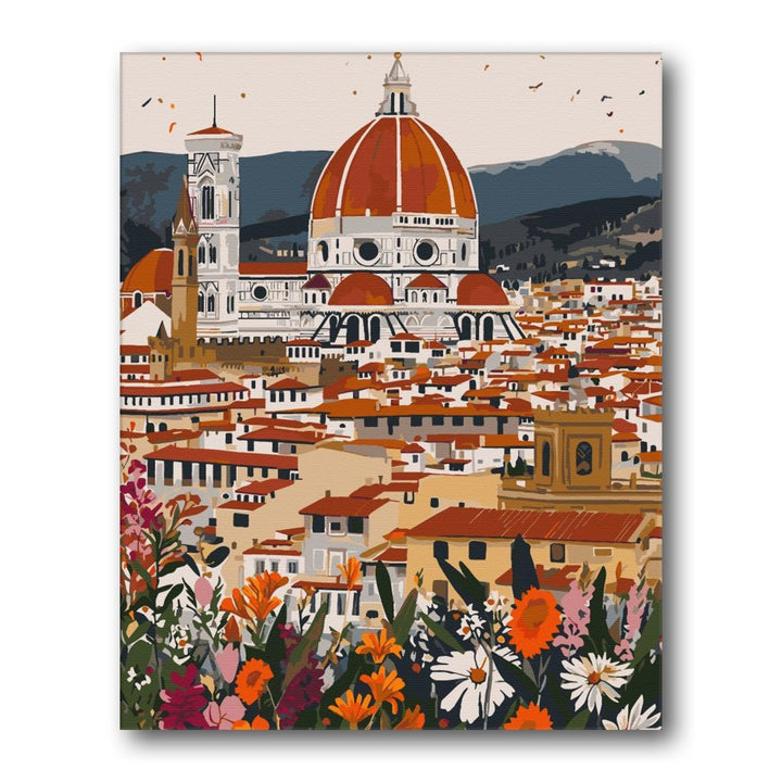 Paint By Numbers Kitisuvio™Cityscape Series Florence No.16 - isuvio