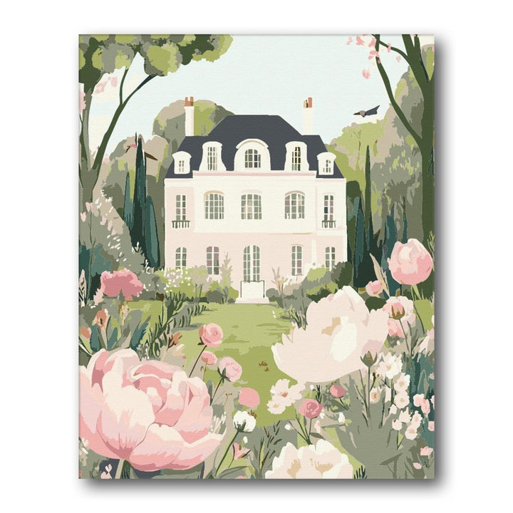 Paint By Numbers Kitisuvio™Cityscape Series French country house No.61 - isuvio