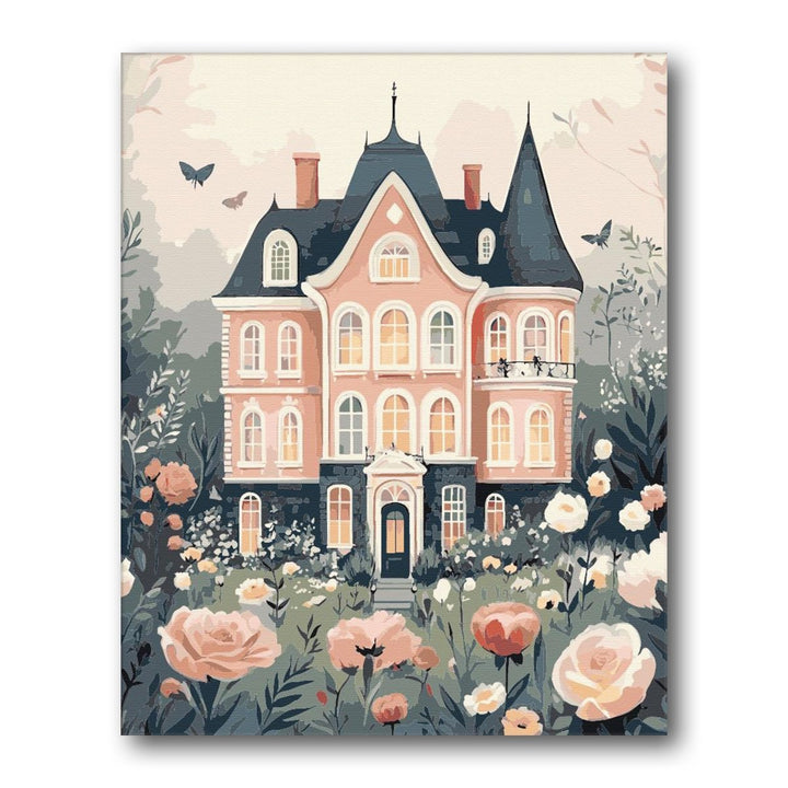 Paint By Numbers Kitisuvio™Cityscape Series French country house No.72 - isuvio