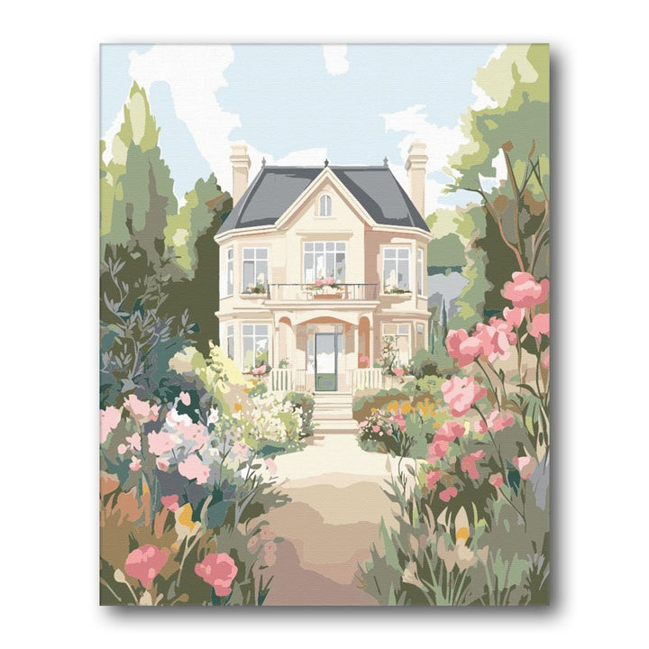 Paint By Numbers Kitisuvio™Cityscape Series French country house No.76 - isuvio
