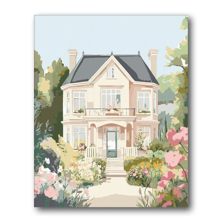Paint By Numbers Kitisuvio™Cityscape Series French country house No.78 - isuvio