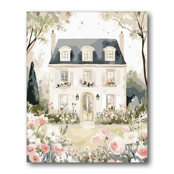 Paint By Numbers Kitisuvio™Cityscape Series French country house No.80 - isuvio
