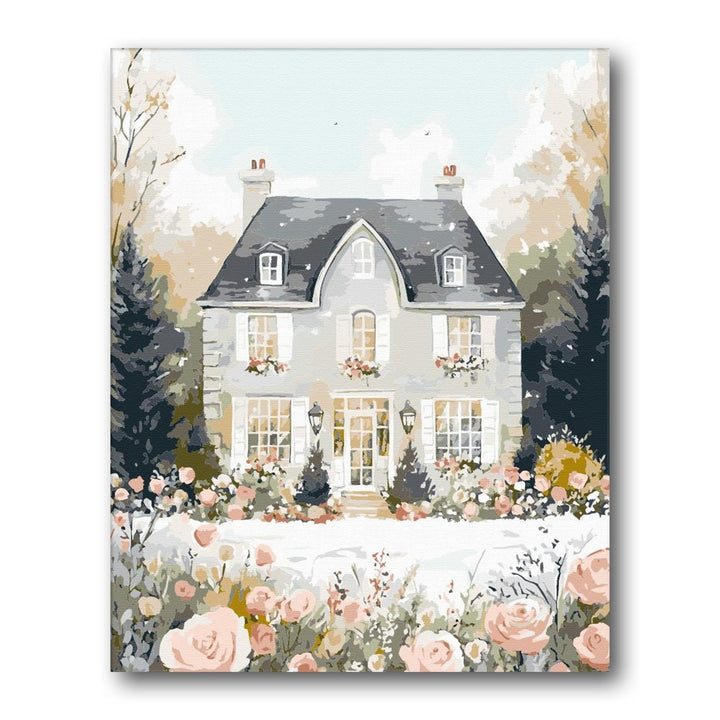 Paint By Numbers Kitisuvio™Cityscape Series French country house No.81 - isuvio