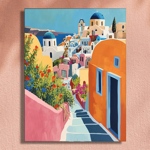 isuvio™Cityscape Series Greek No.19 - isuvio