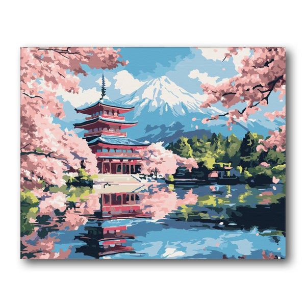 Paint By Numbers Kitisuvio™Cityscape Series Mount Fuji Japan No.86 - isuvio