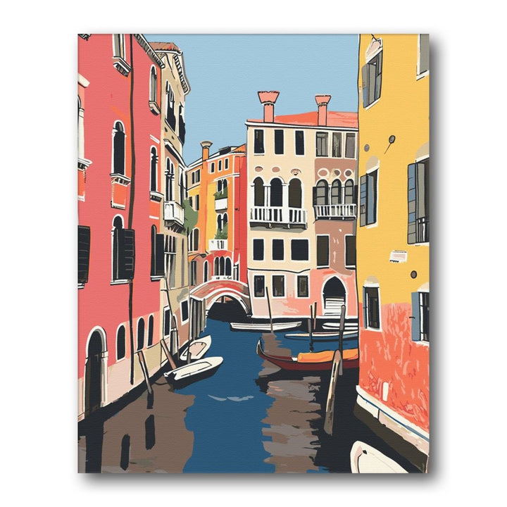 Paint By Numbers Kitisuvio™Cityscape Series Venice No.7 - isuvio