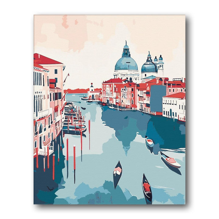 Paint By Numbers Kitisuvio™Cityscape Series Venice No.8 - isuvio
