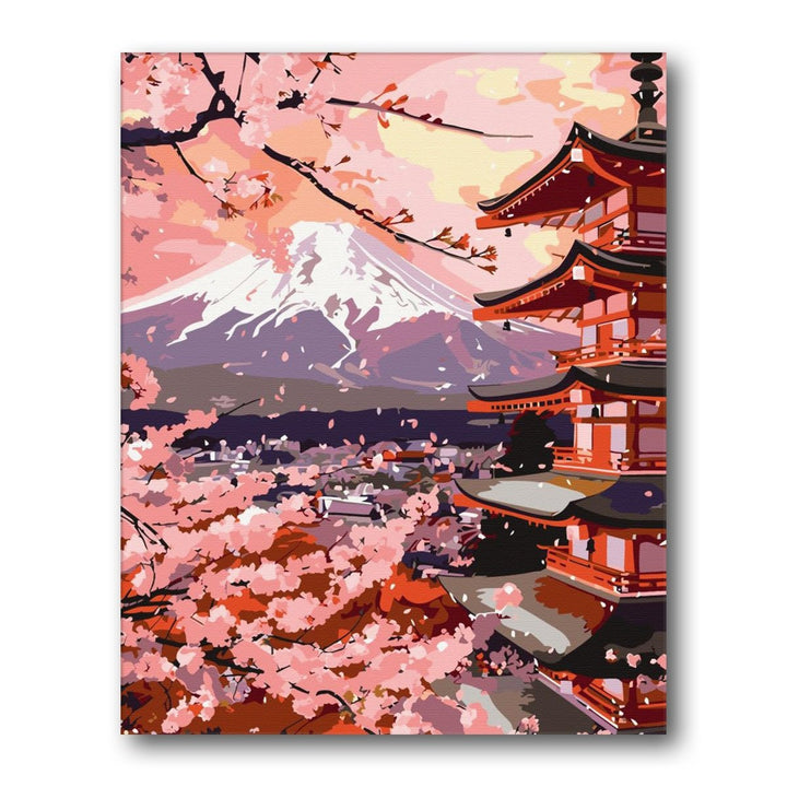 Paint By Numbers Kitisuvio™Colorful mountain Series Mount Fuji No.167 - isuvio