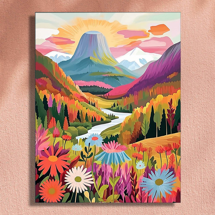 isuvio™Colorful Mountain Series No.119 - isuvio