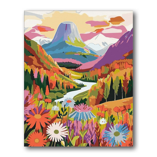 Paint By Numbers Kitisuvio™Colorful Mountain Series No.119 - isuvio