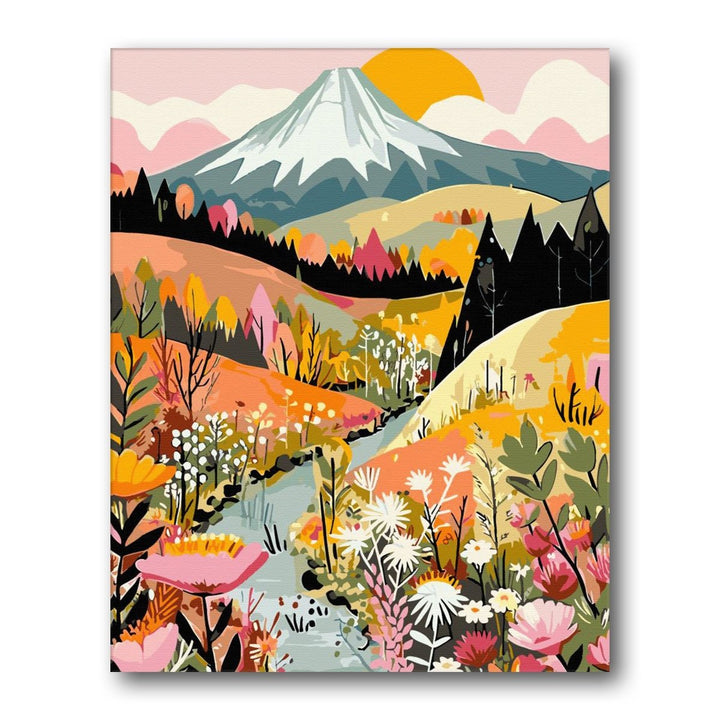 Paint By Numbers Kitisuvio™Colorful Mountain Series No.124 - isuvio
