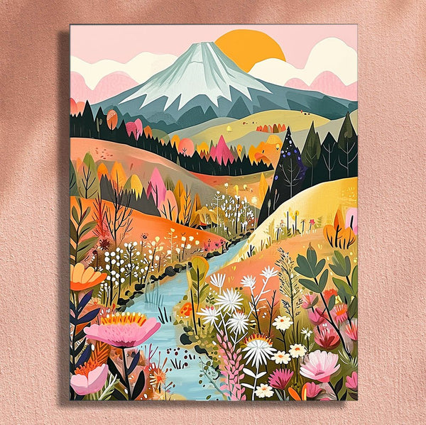 isuvio™Colorful Mountain Series No.124 - isuvio