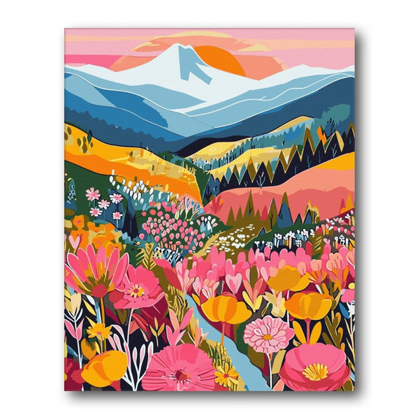 Paint By Numbers Kitisuvio™Colorful Mountain Series No.141 - isuvio