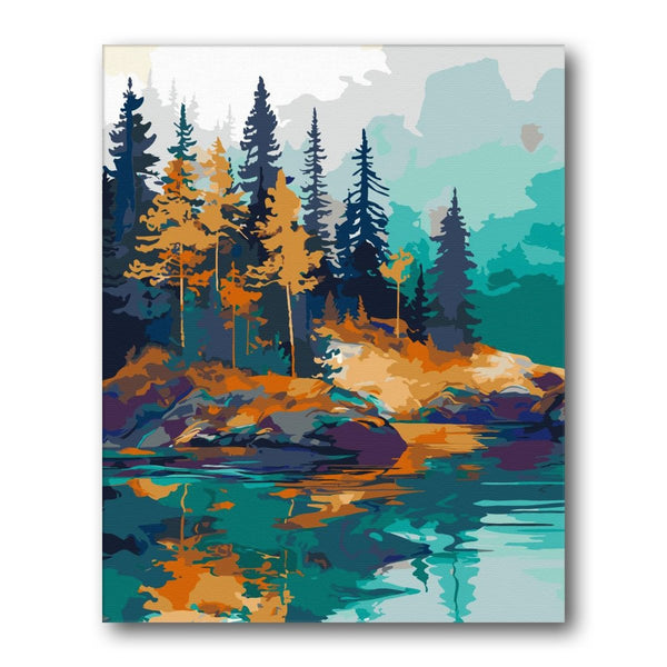 Paint By Numbers Kitisuvio™Colorful mountain Series No.142 - isuvio
