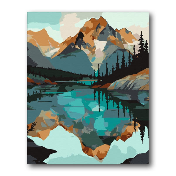 Paint By Numbers Kitisuvio™Colorful mountain Series No.146 - isuvio