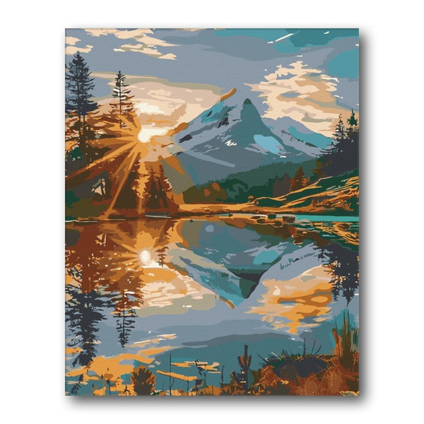 Paint By Numbers Kitisuvio™Colorful mountain Series No.164 - isuvio