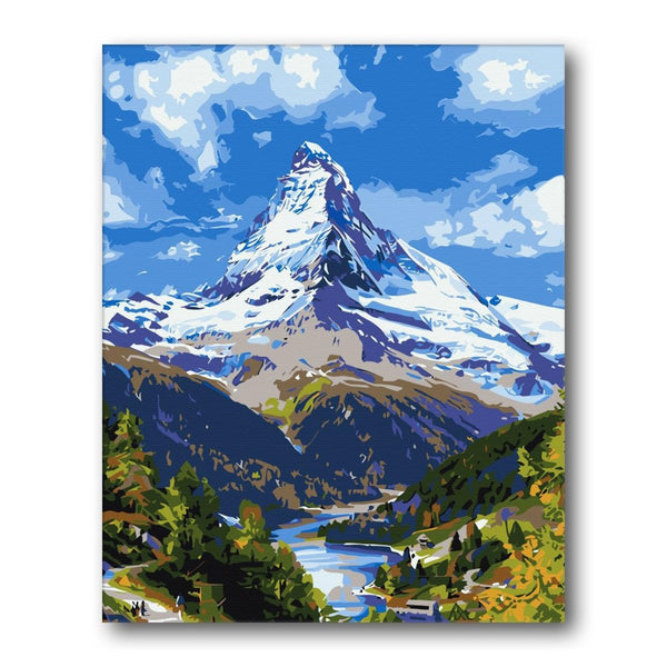 Paint By Numbers Kitisuvio™Colorful mountain Series No.170 - isuvio