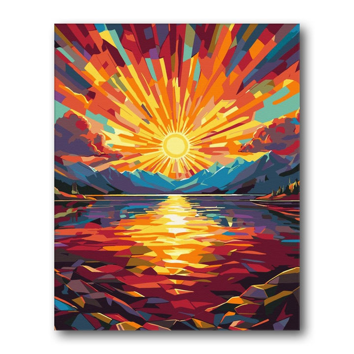 Paint By Numbers Kitisuvio™Colorful mountain Series No.186 - isuvio