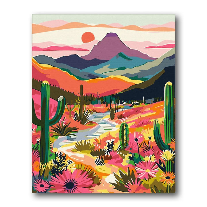 Paint By Numbers Kitisuvio™Colorful Mountain Series No.46 - isuvio