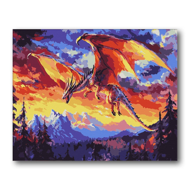 Paint By Numbers Kitisuvio™Fairy tale Dragon No.102 - isuvio