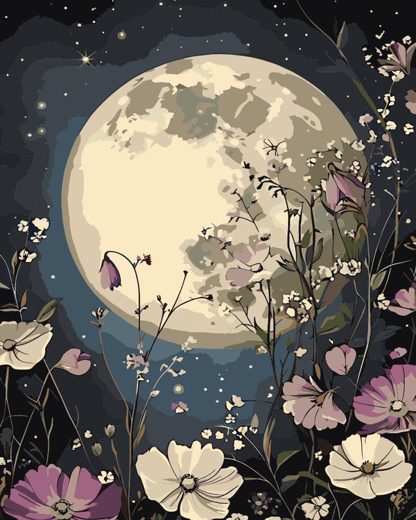 Paint By Numbers Kitisuvio™Fariy Tale Series Moon No.64 - isuvio