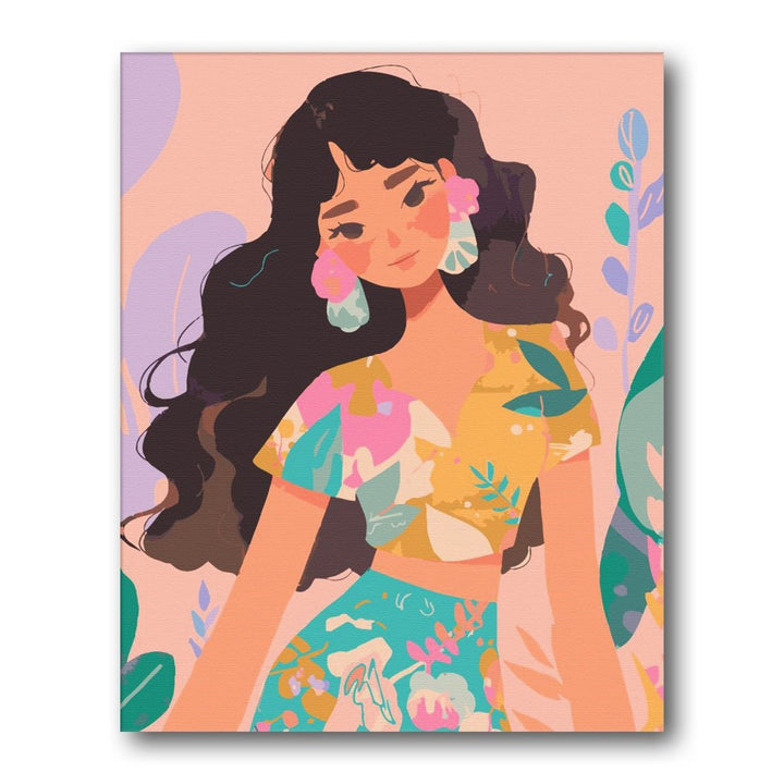 Paint By Numbers Kitisuvio™Girls No.4 - isuvio