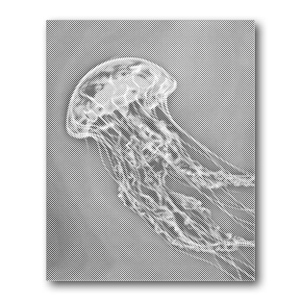 Dot PaintingJellyfish - isuvio